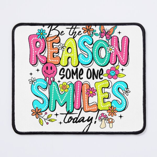Item preview, Be The Reason Someone Smiles Today Kind Positive Affirmation T-Shirt designed and sold by Juvestore24.