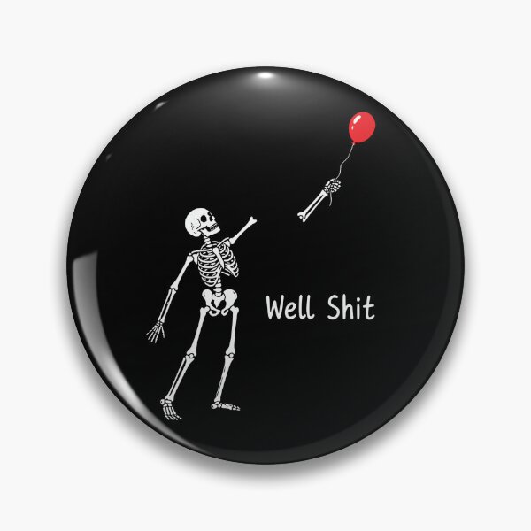 Item preview, Skeleton Lost Balloon Funny Halloween Saying designed and sold by Khescoiu.