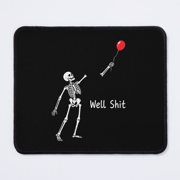 Item preview, Skeleton Lost Balloon Funny Halloween Saying designed and sold by Khescoiu.