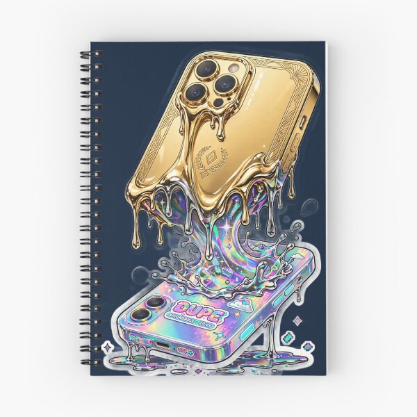 Item preview, Luxury Phone Melting Into Holographic Dupe designed and sold by ChinzorigBAY.
