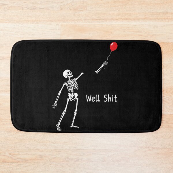 Item preview, Skeleton Lost Balloon Funny Halloween Saying designed and sold by Khescoiu.