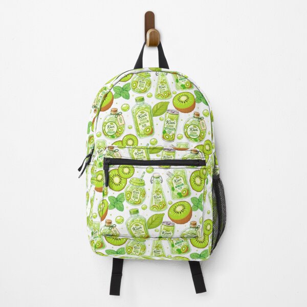 Item preview, Cute Kiwi Soda Seamless Pattern designed and sold by KJackArtwork.