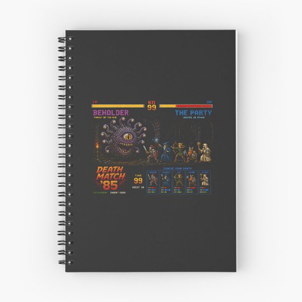 Item preview, Beholder Death Match ’85 – Retro Fantasy Arcade designed and sold by obstinator.