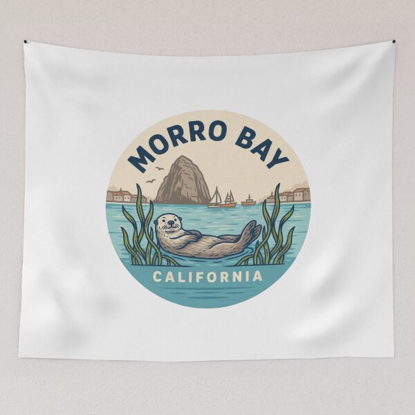 Item preview, Morro Bay California: Otter Sunset designed and sold by CircinusStore.
