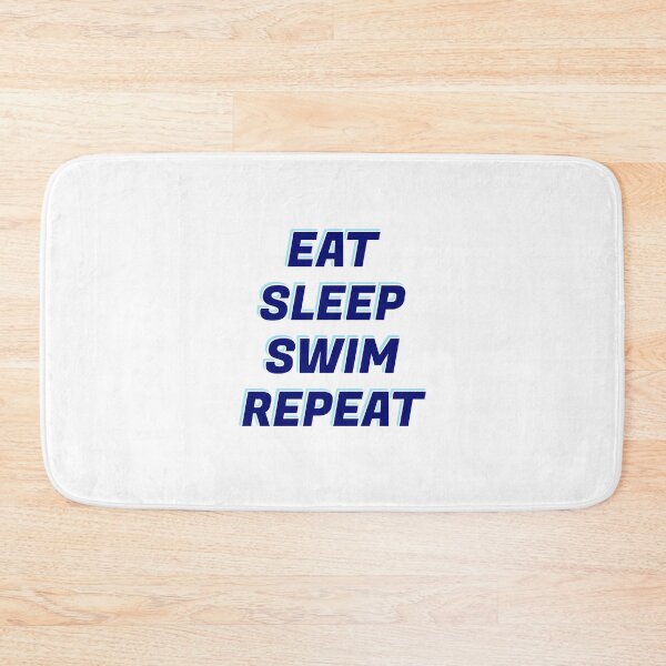 Item preview, Funny swimmer - Eat sleep swim repeat designed and sold by Inspirationmotivation.