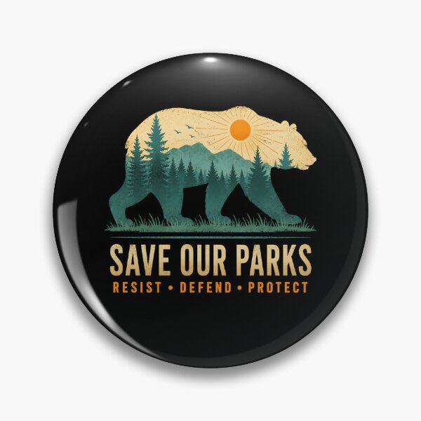 Item preview, Save Our Parks Resist Defend Protect designed and sold by lorna-saway.