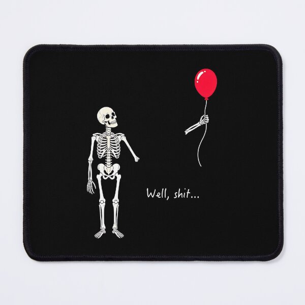 Item preview, Skeleton Lost Balloon Funny Halloween Quote designed and sold by Khescoiu.