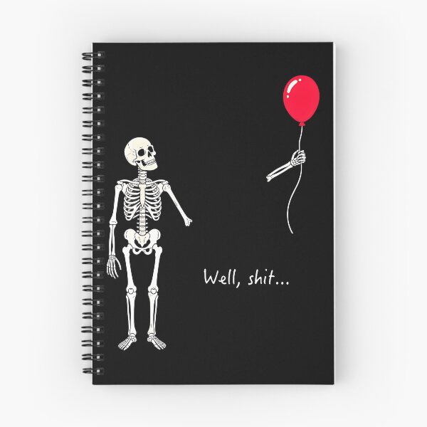Item preview, Skeleton Lost Balloon Funny Halloween Quote designed and sold by Khescoiu.