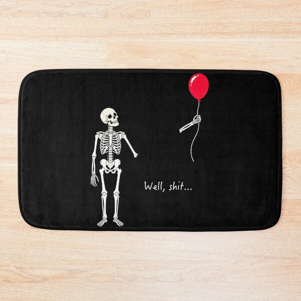 Item preview, Skeleton Lost Balloon Funny Halloween Quote designed and sold by Khescoiu.
