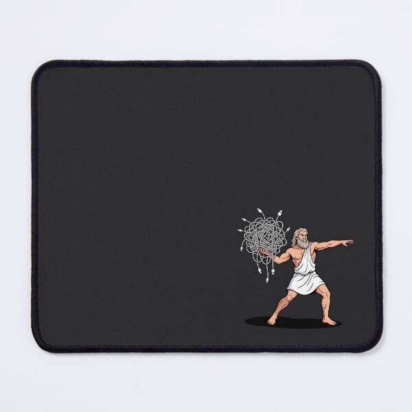 Item preview, Greek God Zeus Throwing Tangled Charger Cables designed and sold by Rare By Hero.