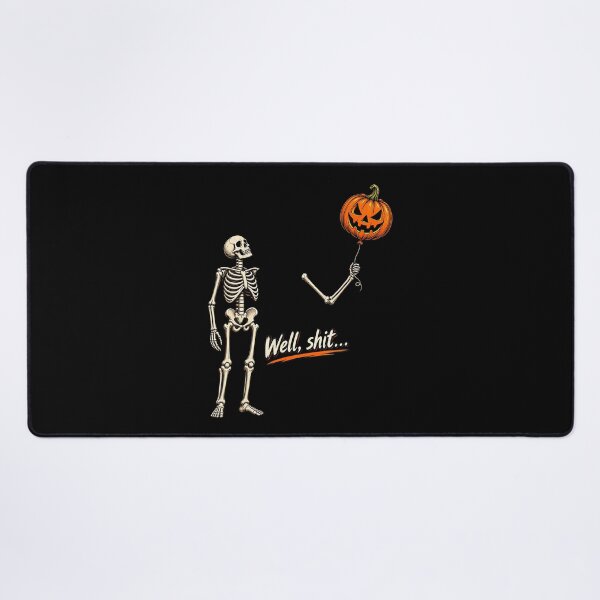 Item preview, Skeleton Lost Balloon Funny Halloween Quote designed and sold by Khescoiu.