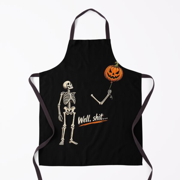 Item preview, Skeleton Lost Balloon Funny Halloween Quote designed and sold by Khescoiu.