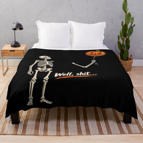 Item preview, Skeleton Lost Balloon Funny Halloween Quote designed and sold by Khescoiu.