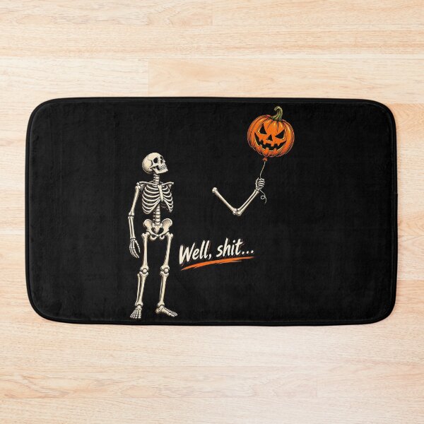 Item preview, Skeleton Lost Balloon Funny Halloween Quote designed and sold by Khescoiu.