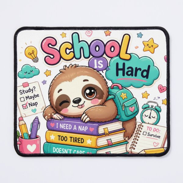 Item preview, School Is Hard Sloth designed and sold by Alaakadry800.