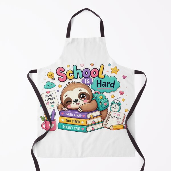 Item preview, School Is Hard Sloth designed and sold by Alaakadry800.