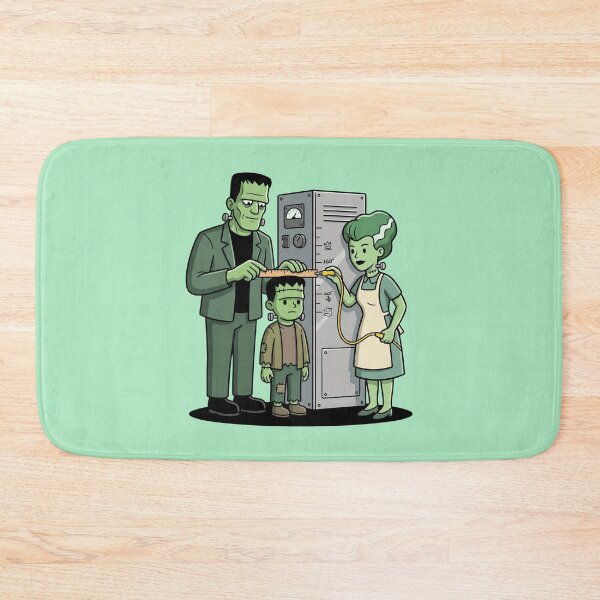 Item preview, Cute Frankenstein Monster Family Spooky Kawaii designed and sold by Rare By Hero.
