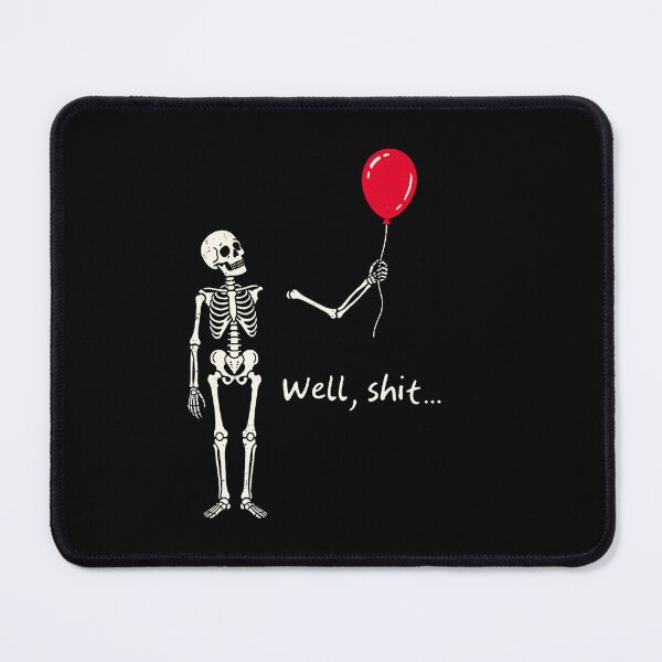 Item preview, Skeleton Lost Balloon Funny Halloween Saying designed and sold by Khescoiu.