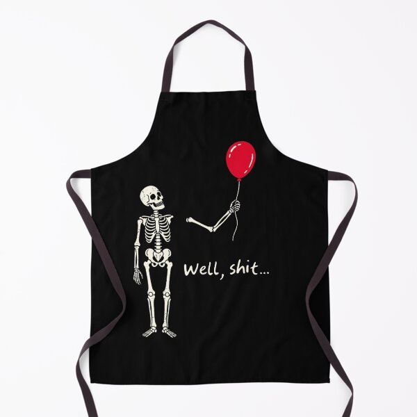 Item preview, Skeleton Lost Balloon Funny Halloween Saying designed and sold by Khescoiu.