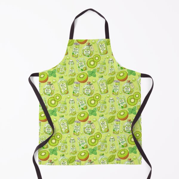 Item preview, Cute Kiwi Soda Seamless Pattern  designed and sold by KJackArtwork.