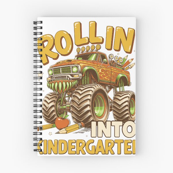 Item preview, Rollin Into Kindergarten Monster Truck designed and sold by sunsolley.