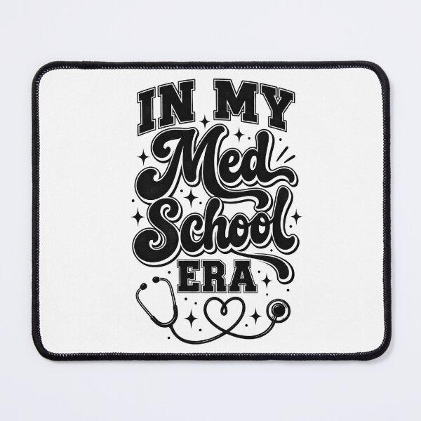 Item preview, In My Med School Era Funny Stethoscope Med Student Typography designed and sold by Yellowriversss.