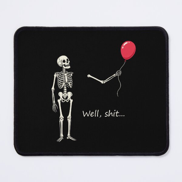Item preview, Skeleton Lost Balloon Funny Halloween Quote designed and sold by Khescoiu.