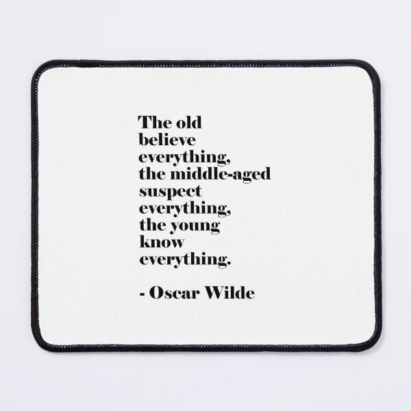 Item preview, Oscar Wilde Famous Quotes designed and sold by Inspirationmotivation.