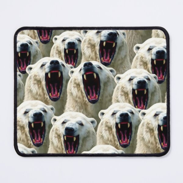 Item preview, Roaring Polar Bear Pattern designed and sold by pUNKnown.