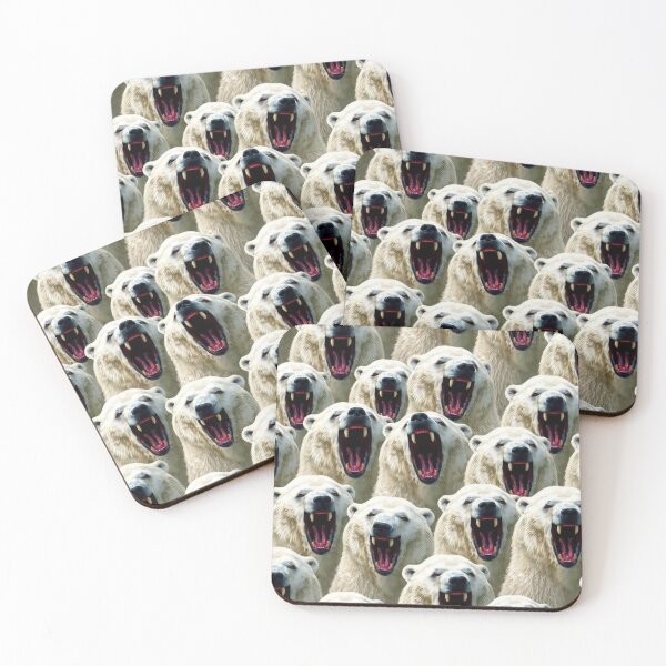 Item preview, Roaring Polar Bear Pattern designed and sold by pUNKnown.