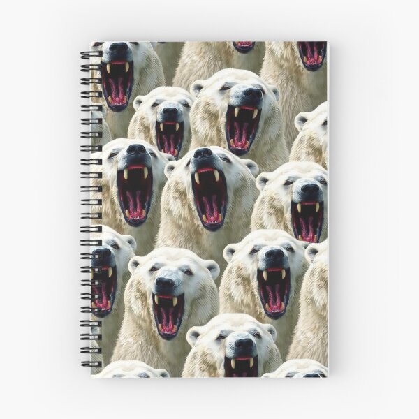 Item preview, Roaring Polar Bear Pattern designed and sold by pUNKnown.