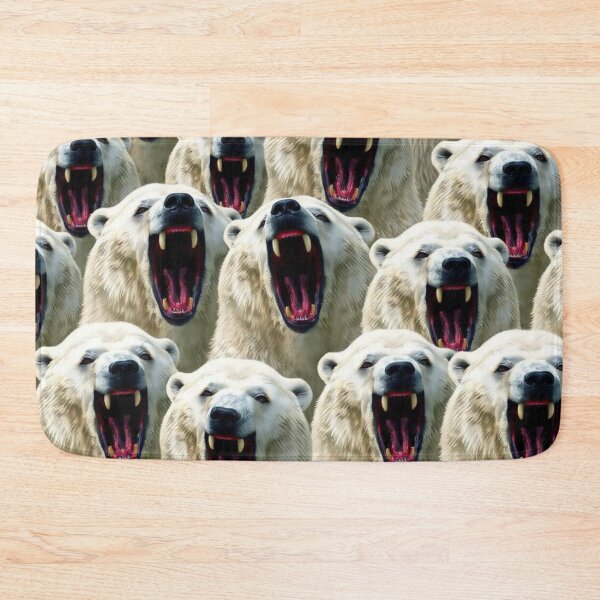 Item preview, Roaring Polar Bear Pattern designed and sold by pUNKnown.