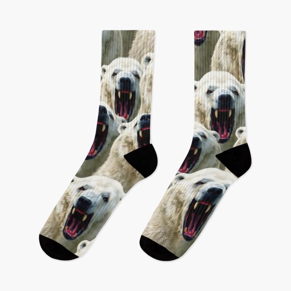 Item preview, Roaring Polar Bear Pattern designed and sold by pUNKnown.