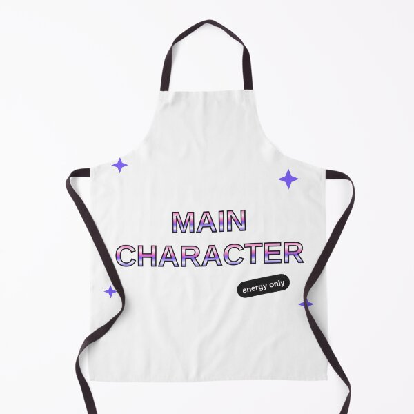 Item preview, Main Character Energy Only – Pink Purple Aesthetic Statement Design designed and sold by RobertArt08.