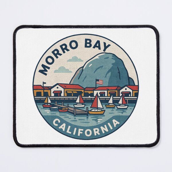 Item preview, Morro Bay California: Harbor Sailboats designed and sold by CircinusStore.