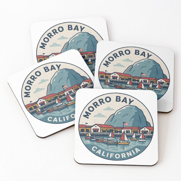 Item preview, Morro Bay California: Harbor Sailboats designed and sold by CircinusStore.