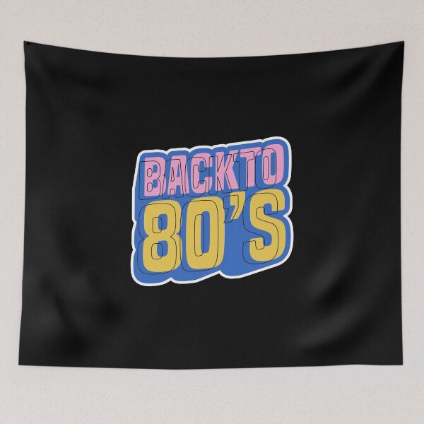 Item preview, Back To 80s Retro Pop Typography designed and sold by FitNow.
