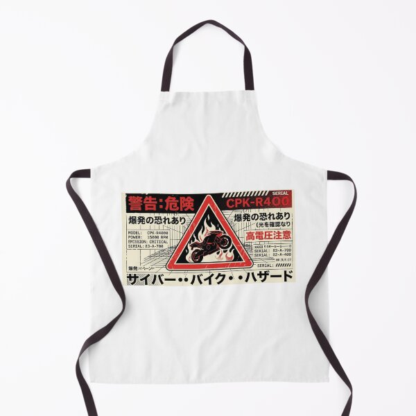 Item preview, Cyberpunk Hazard Warning designed and sold by Thanabordee.