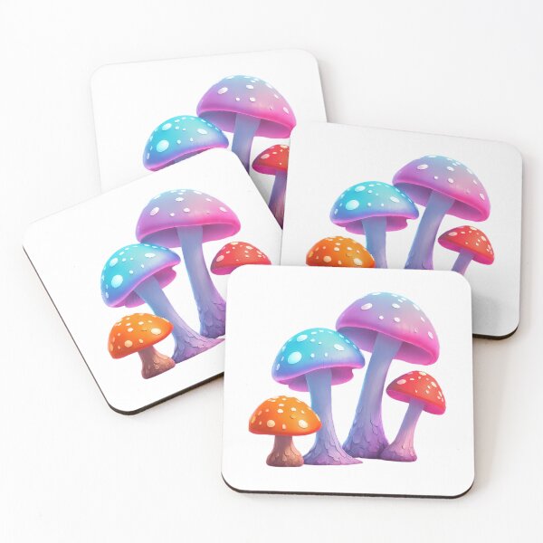 Item preview, Bioluminescent Mushrooms designed and sold by wyli-eblow.