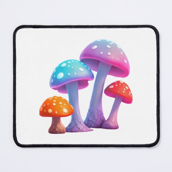 Item preview, Bioluminescent Mushrooms designed and sold by wyli-eblow.
