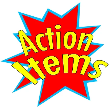 Artwork thumbnail, Action Items by ericka-devito