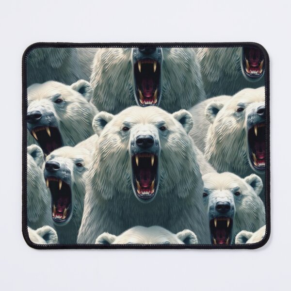Item preview, Roaring Polar Bear Pattern designed and sold by pUNKnown.