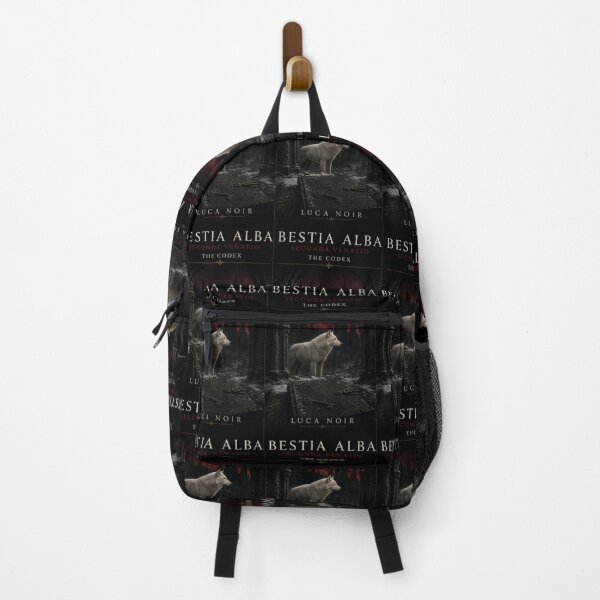 Item preview, Bestia Alba White Wolf Cathedral Cover designed and sold by GeoWhimsy Studio.