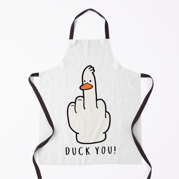 Item preview, Duck You Middle Finger Duck Meme | Funny Rude Goose Hand Art designed and sold by kuwagatamushi.