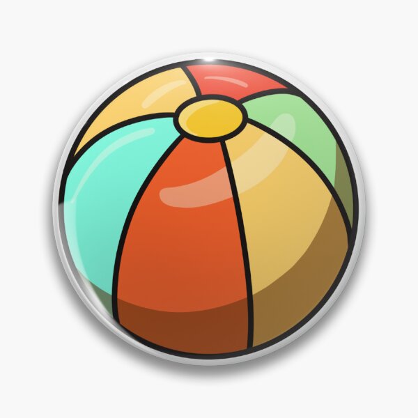 Item preview, Colorful Beach Ball Illustration designed and sold by WillowTreeStick.