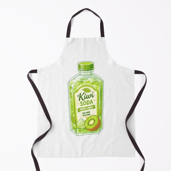 Item preview, Cute Kiwi Soda Clipart PNG designed and sold by KJackArtwork.