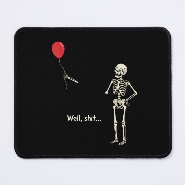 Item preview, Skeleton Lost Balloon Funny Halloween Quote designed and sold by Khescoiu.