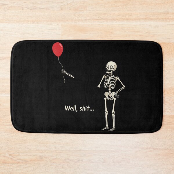 Item preview, Skeleton Lost Balloon Funny Halloween Quote designed and sold by Khescoiu.
