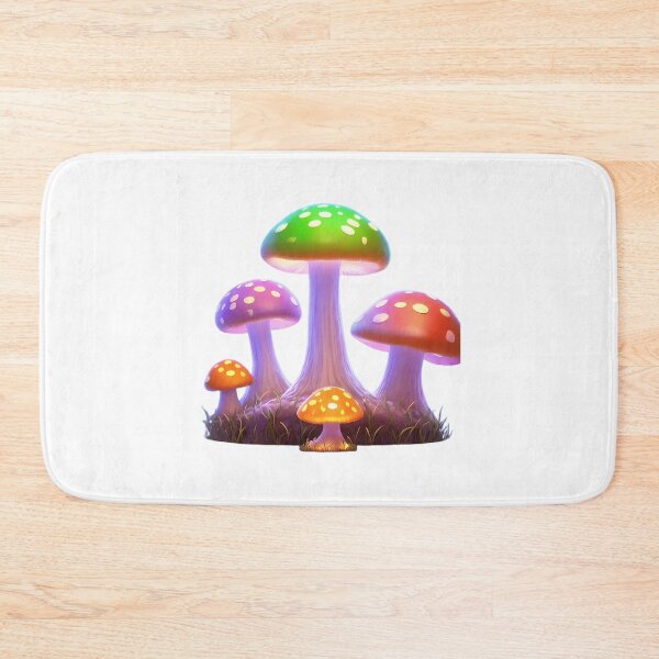 Item preview, Bioluminescent Mushrooms designed and sold by wyli-eblow.