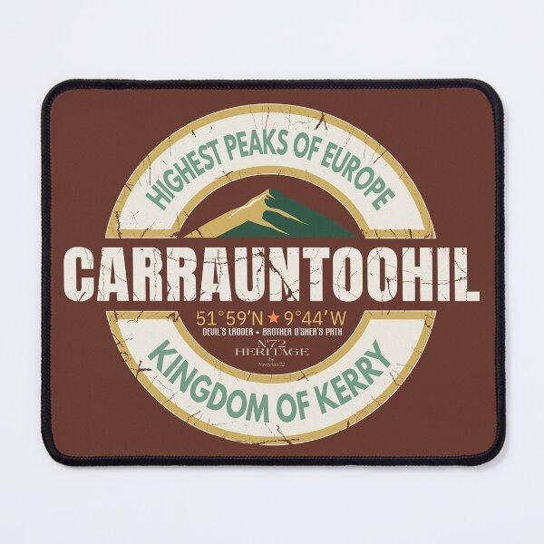 Item preview,  Carrauntoohil Ireland Mountain Badge | European Heritage Series-DBG designed and sold by N72 Heritage.